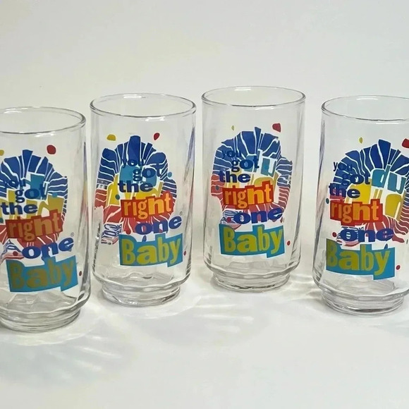 Vintage Diet Pepsi Uh Huh You Got The Right One Baby Ray Charles Glasses 4 - Picture 3 of 5